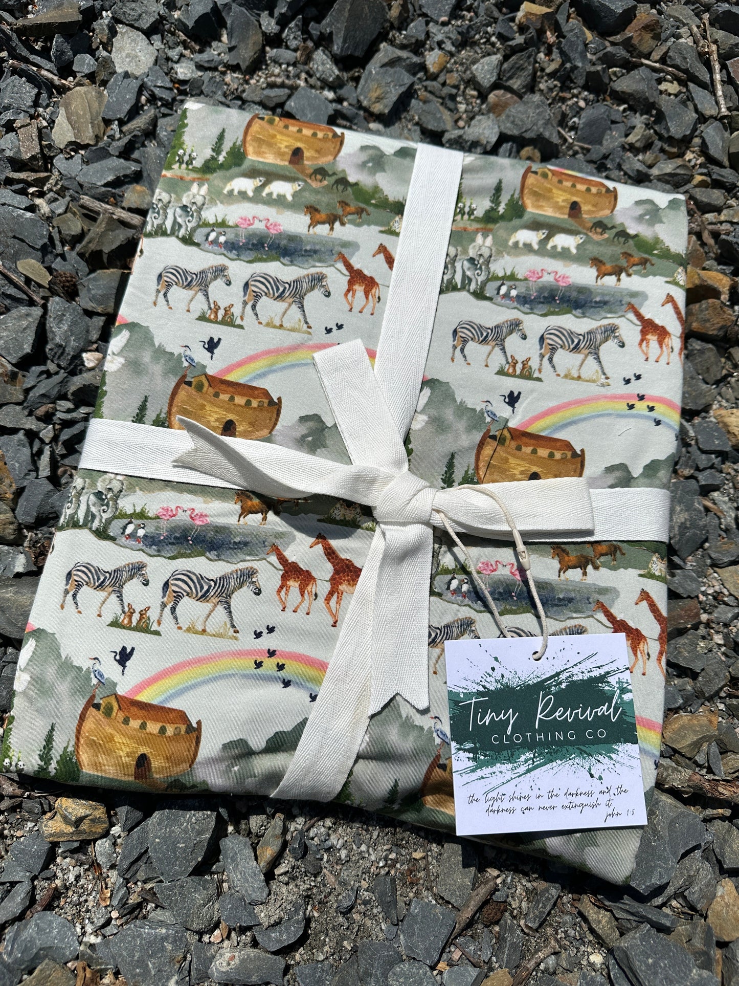 Noah's Ark Toddler Blanket