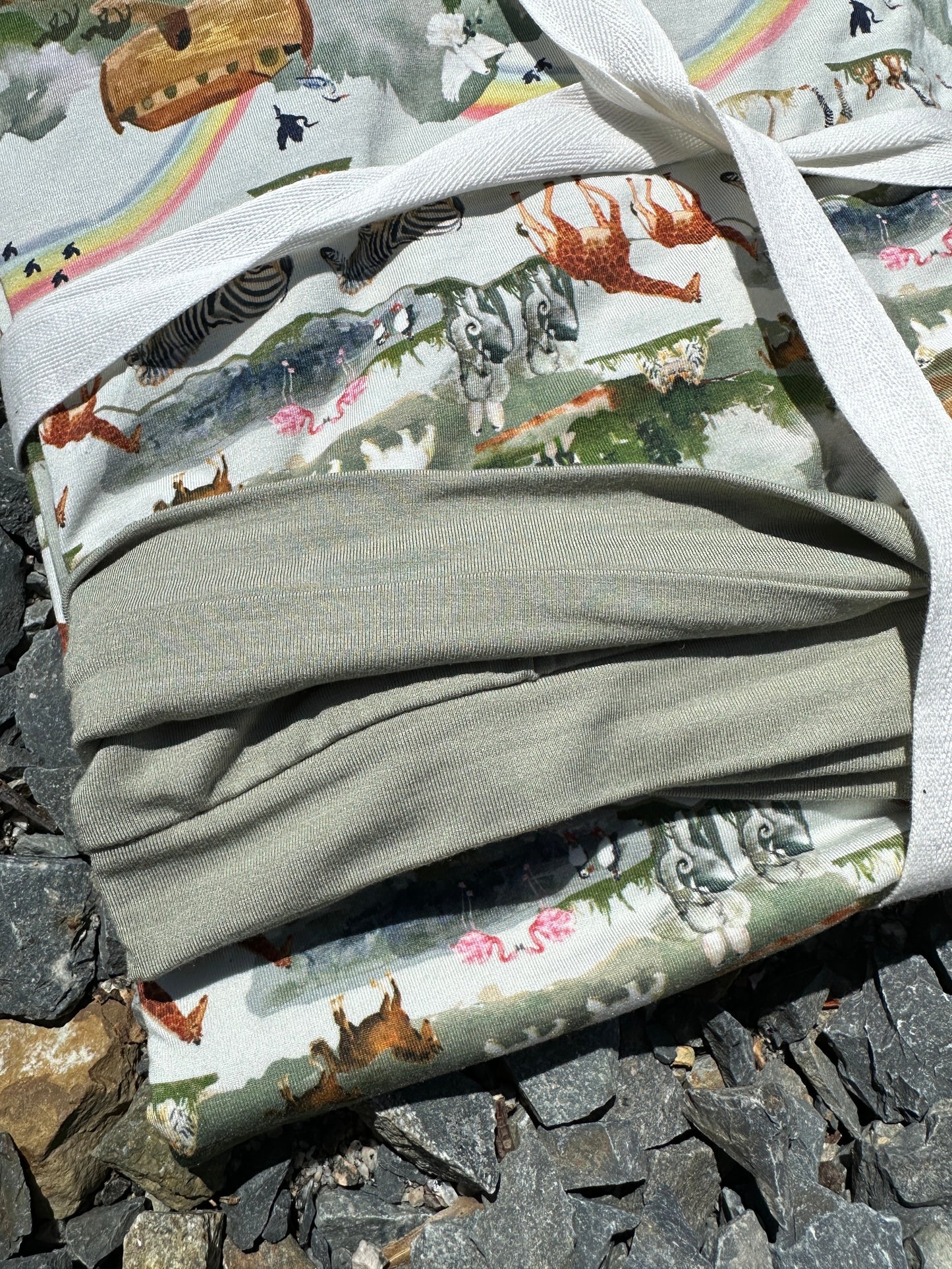 Noah's Ark Toddler Blanket