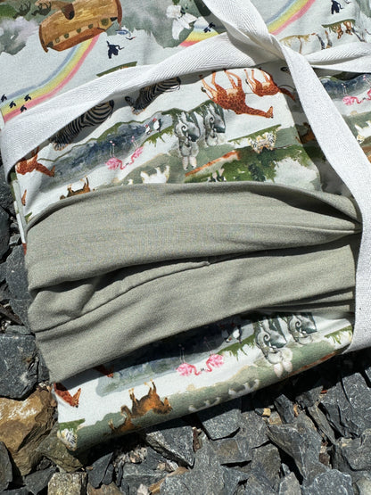 Noah's Ark Toddler Blanket