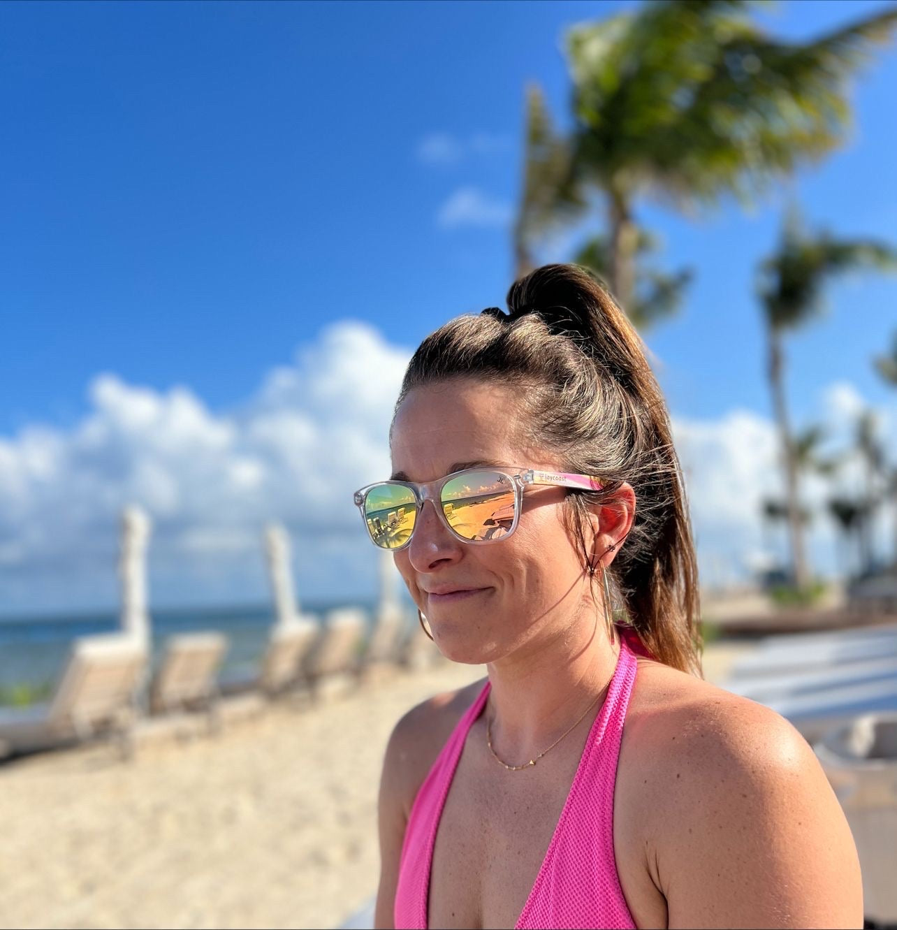 Gafas de sol de madera de bambú Fruitloops