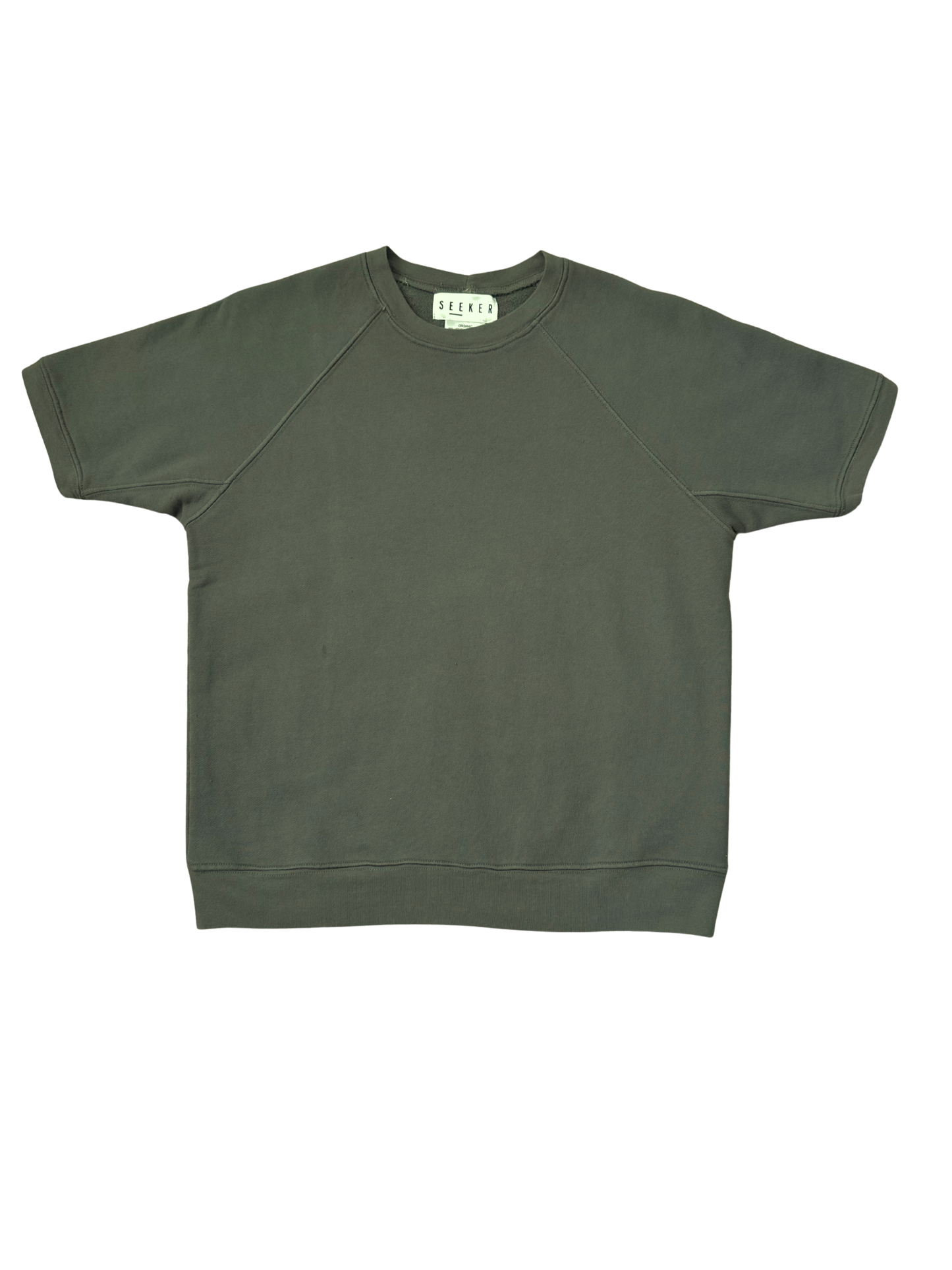Camisa vintage de manga corta raglán
