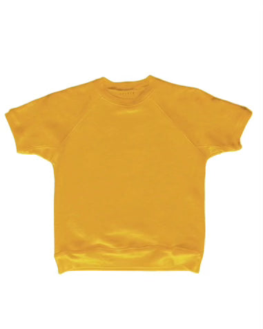 Camisa vintage de manga corta raglán