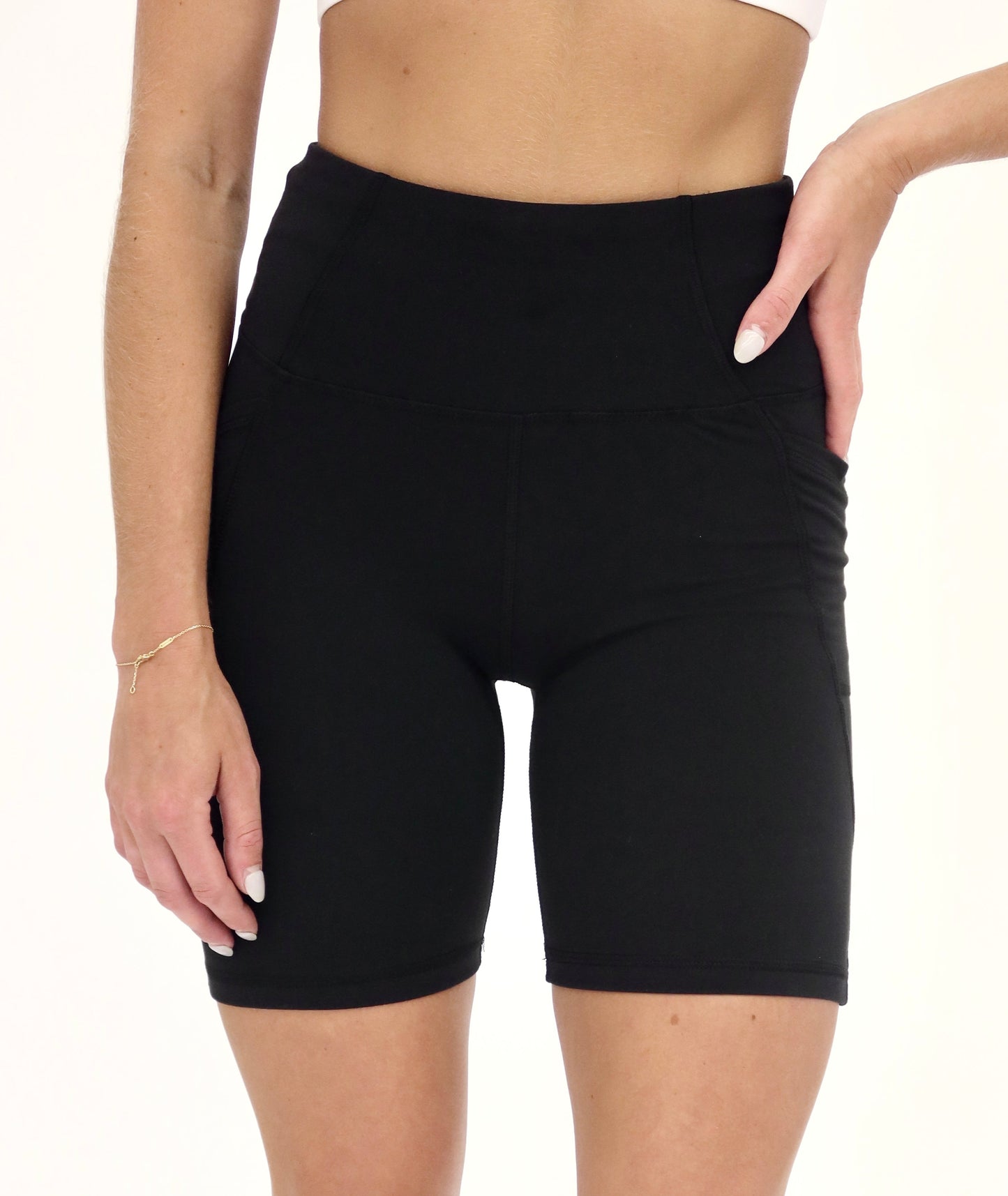 Pantalón corto de ciclista de 7 pulgadas con bolsillos