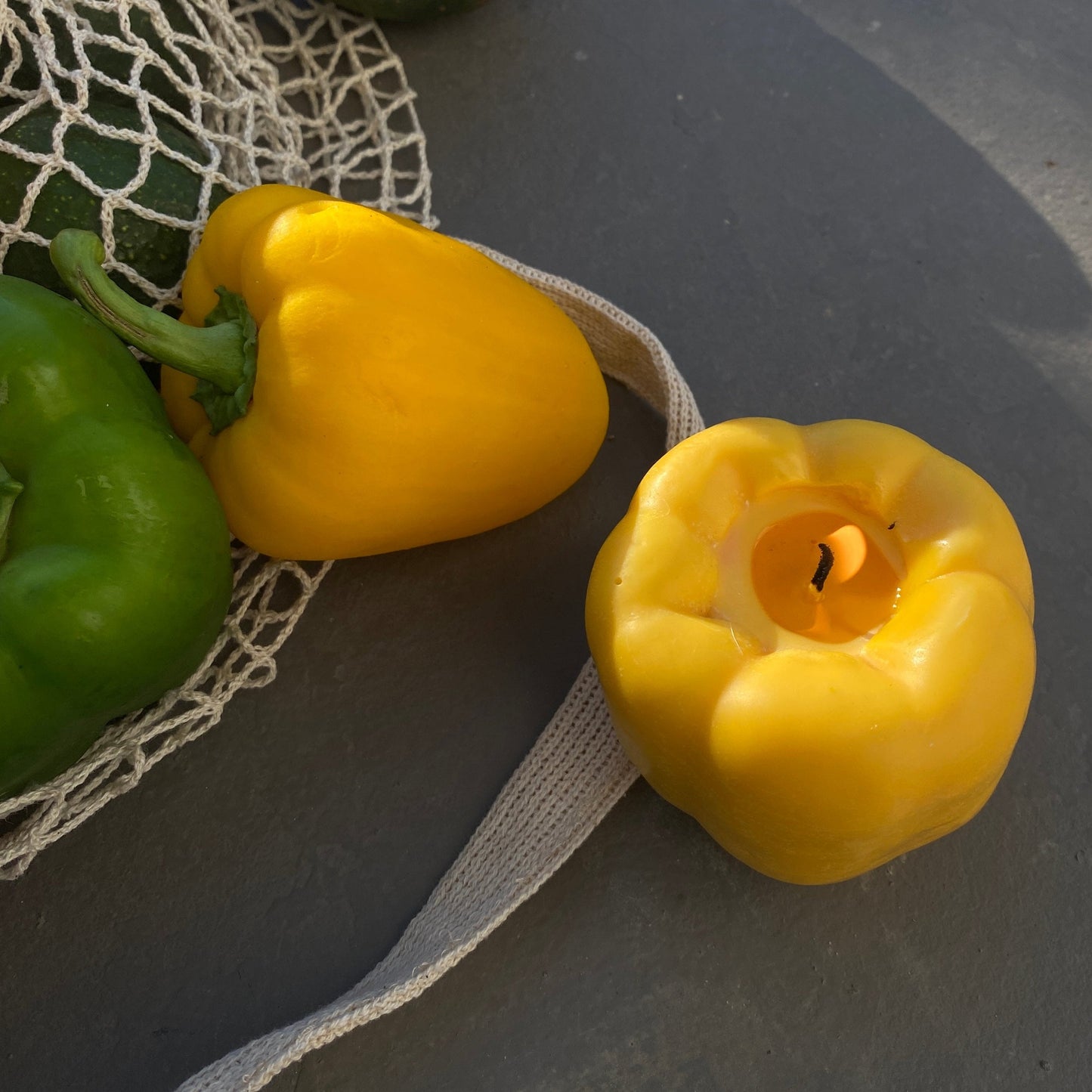 Vela de pimiento morrón - Amarilla