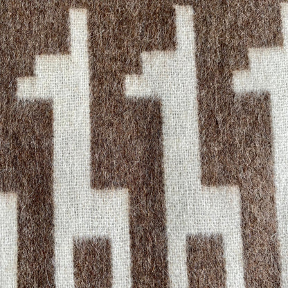 Alpaca Wool Throw Blanket - Alpaca Design