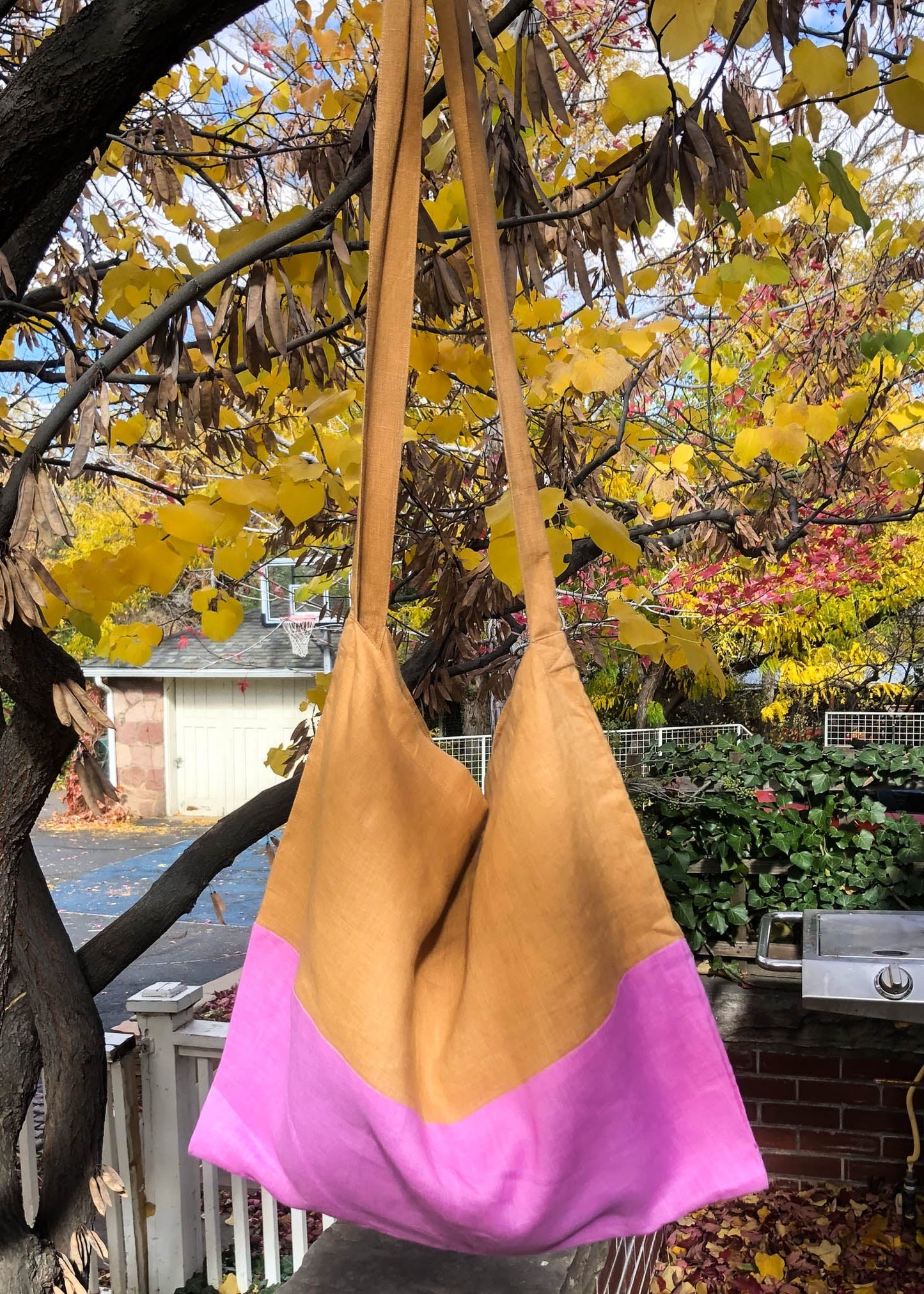 Bolsa de mercado de agricultores - Clay &amp; Dahlia Linen