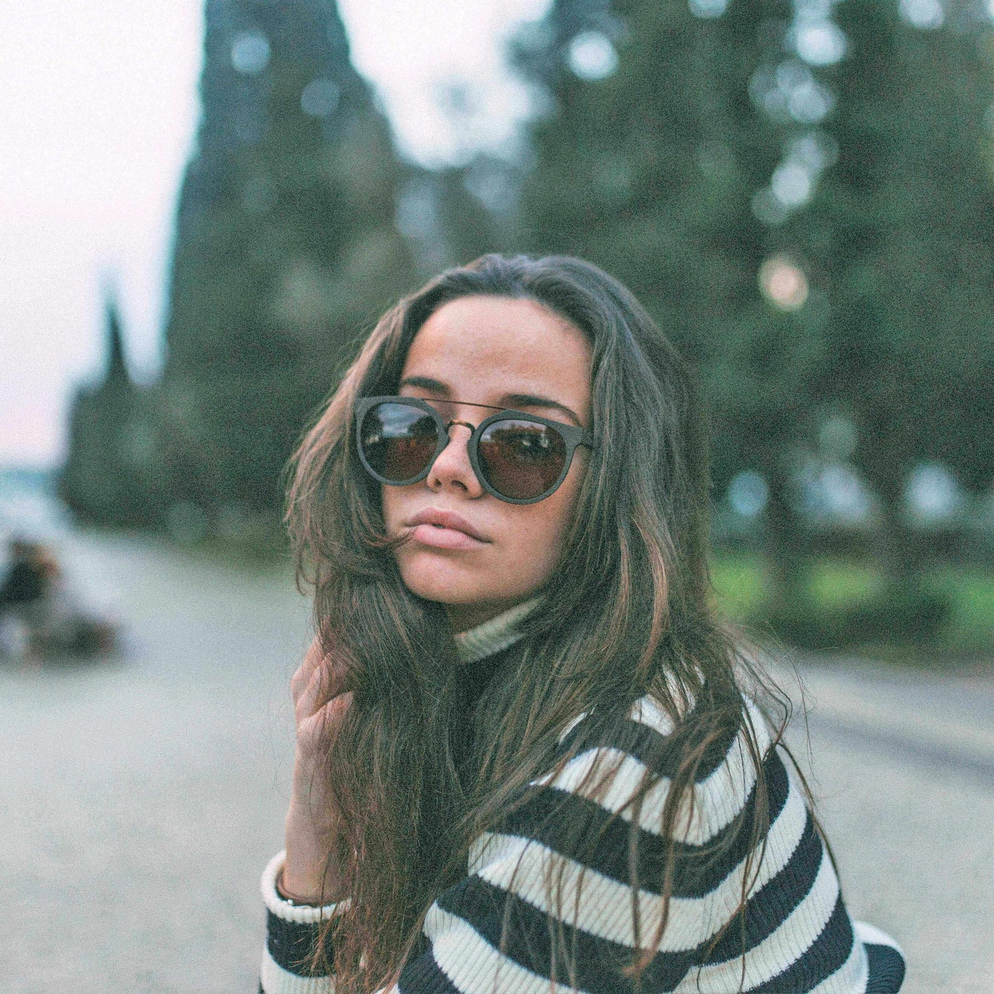 Las gafas de sol de madera Shiva