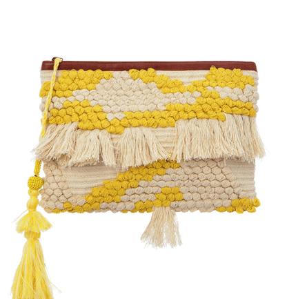 Bolso de mano Mallorca - Amarillo lima