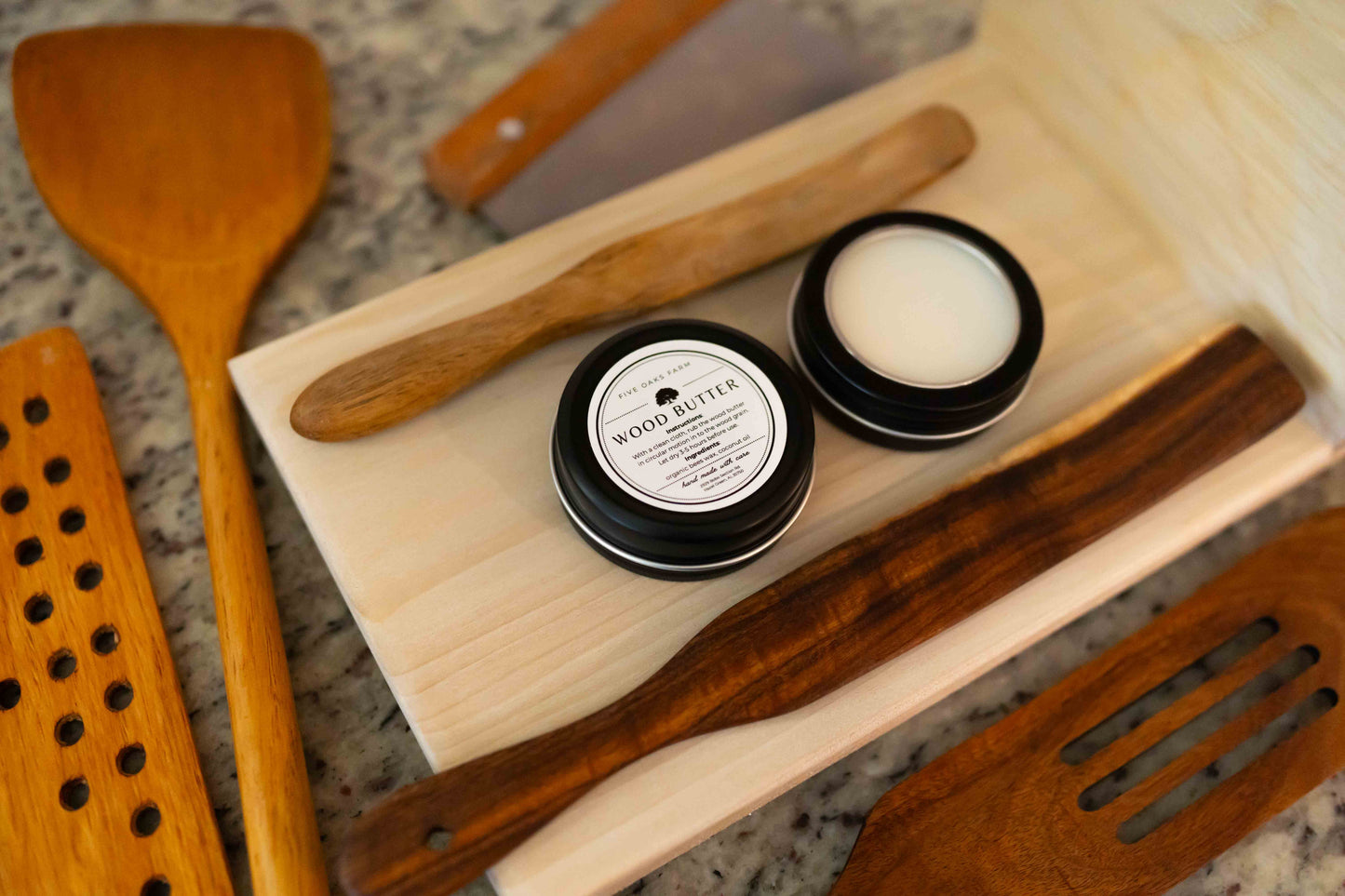 Mantequilla de madera