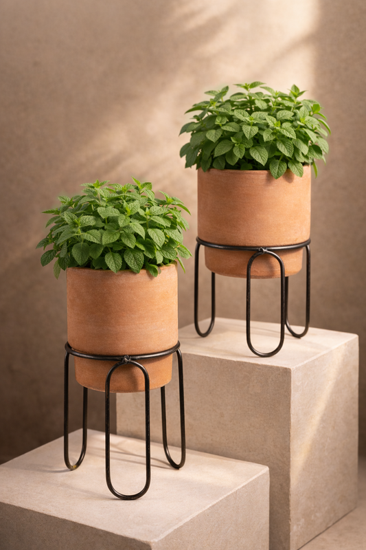 Jardineras de terracota Jaro de MESO