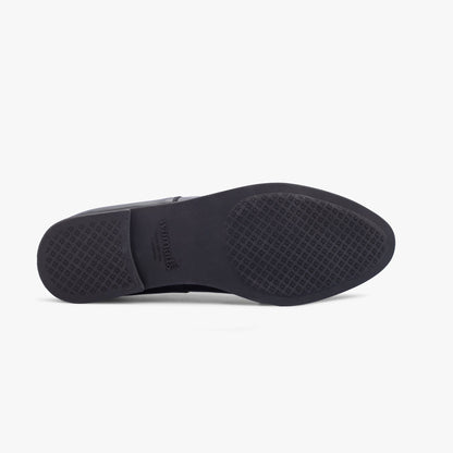 Jet Black Oxfords
