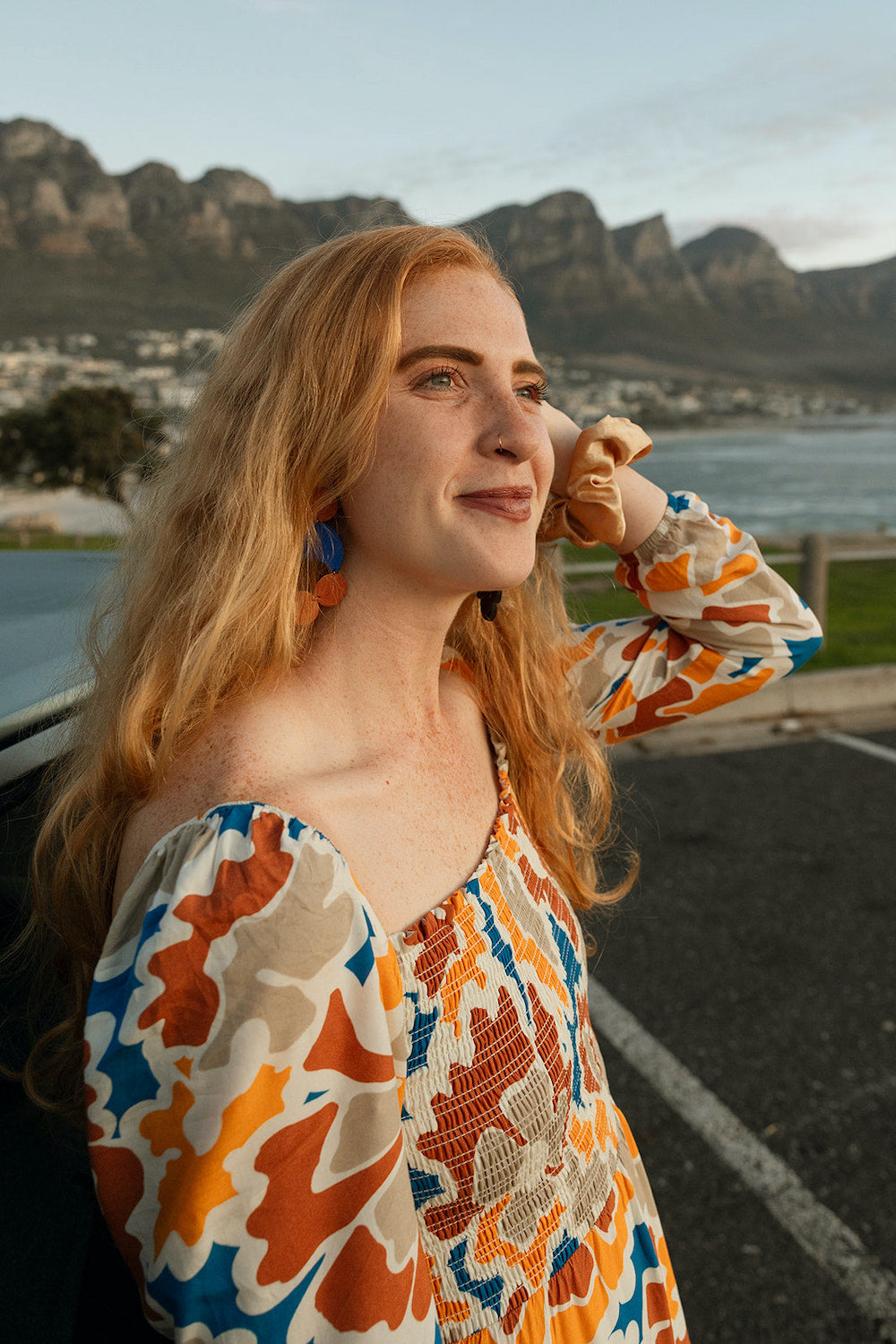 Kavakia Leather Earring