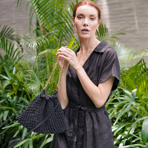 Bolsos de macramé