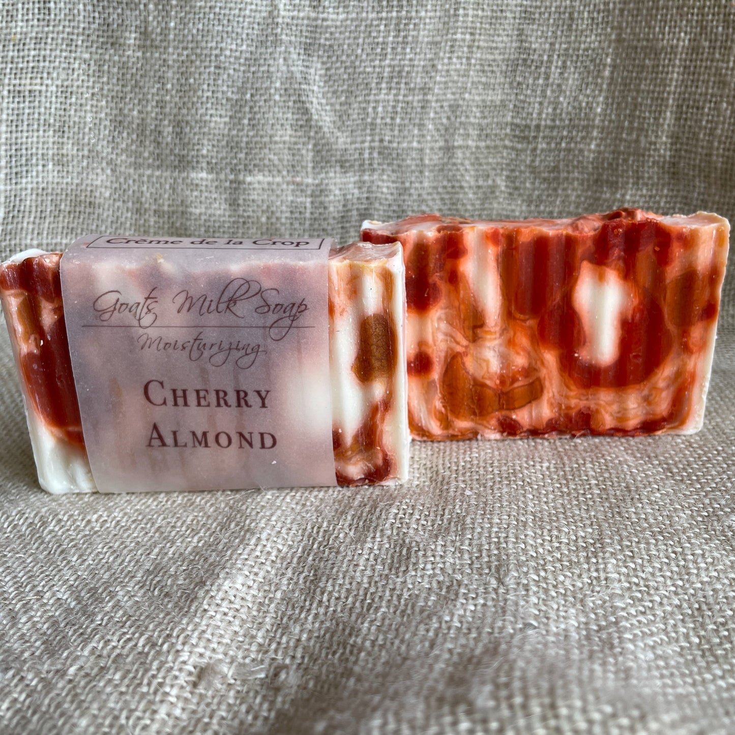 Jabón de leche de cabra - Cereza y almendra