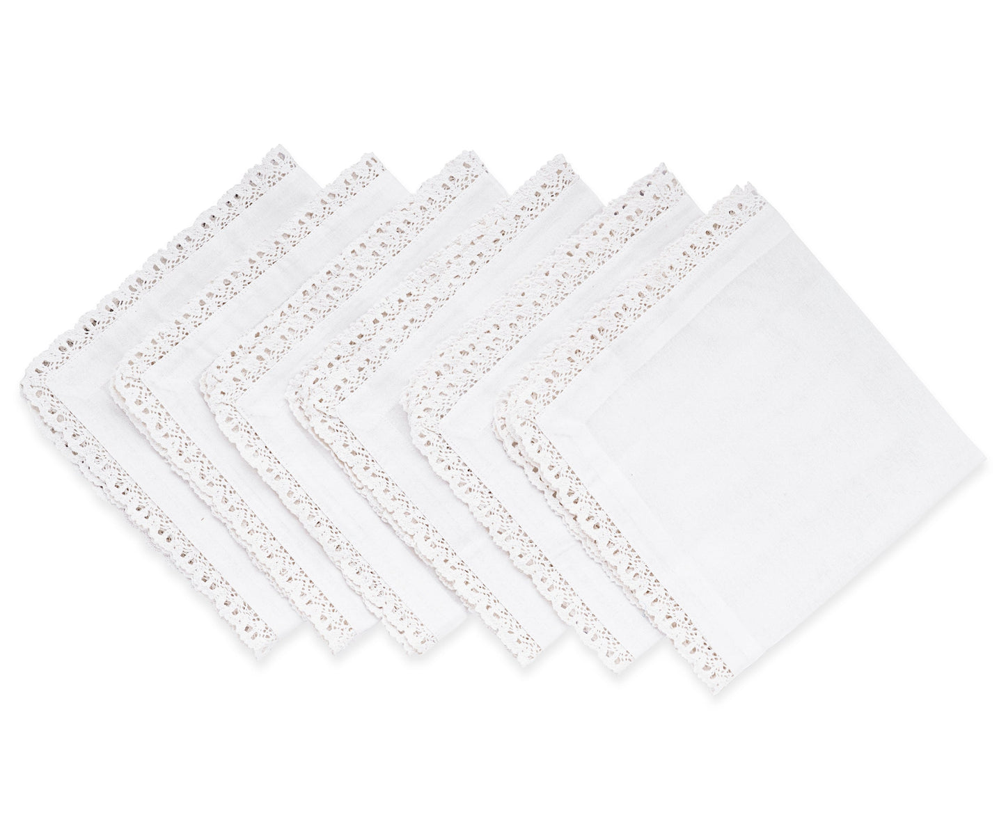 White Lace Napkins