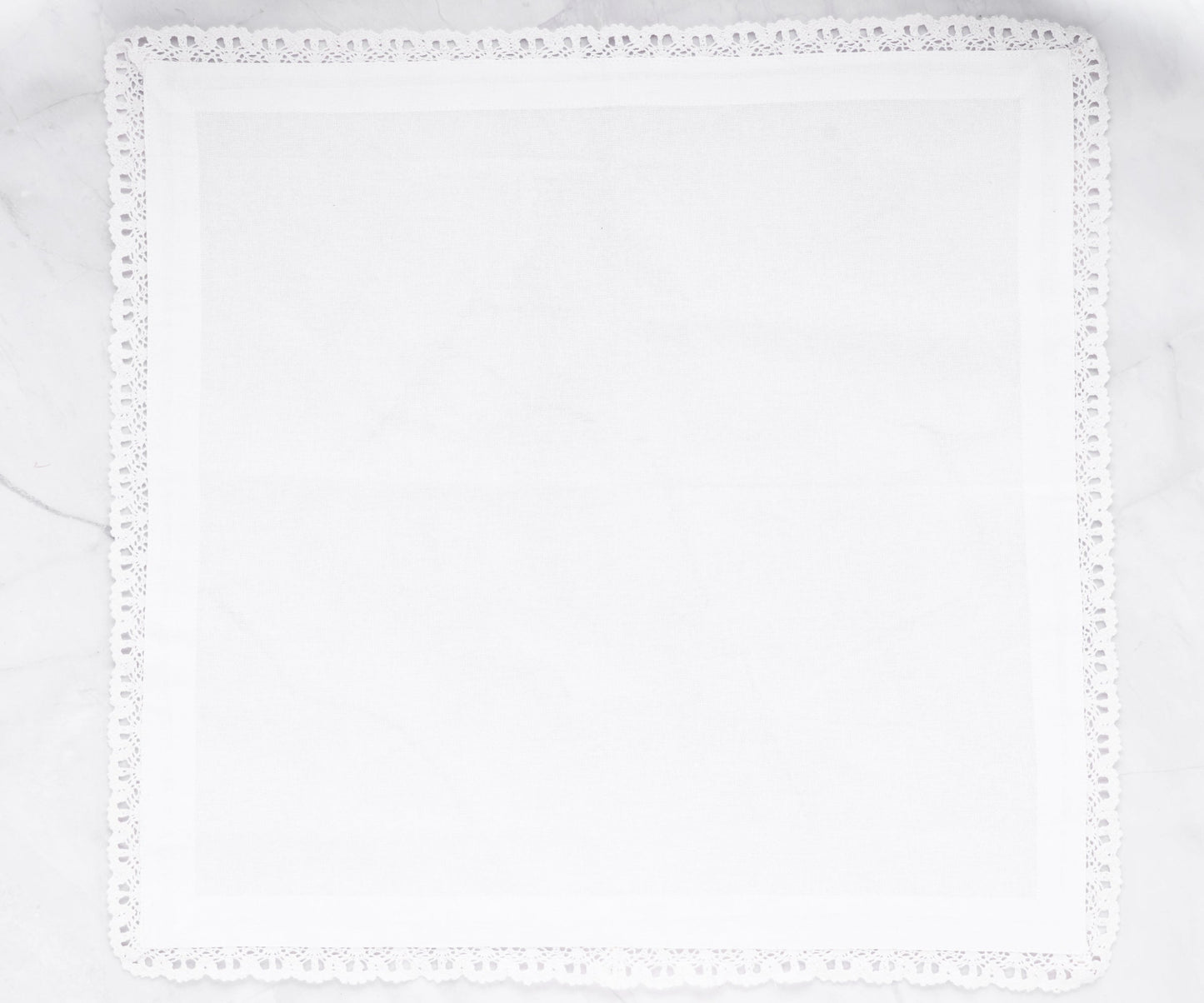 White Lace Napkins