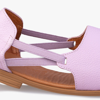 Lilac Dream Peep Toes