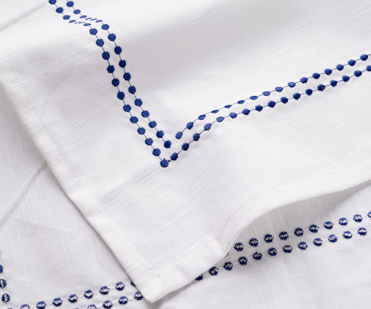 White Dinner Napkins - Pearl Napkins