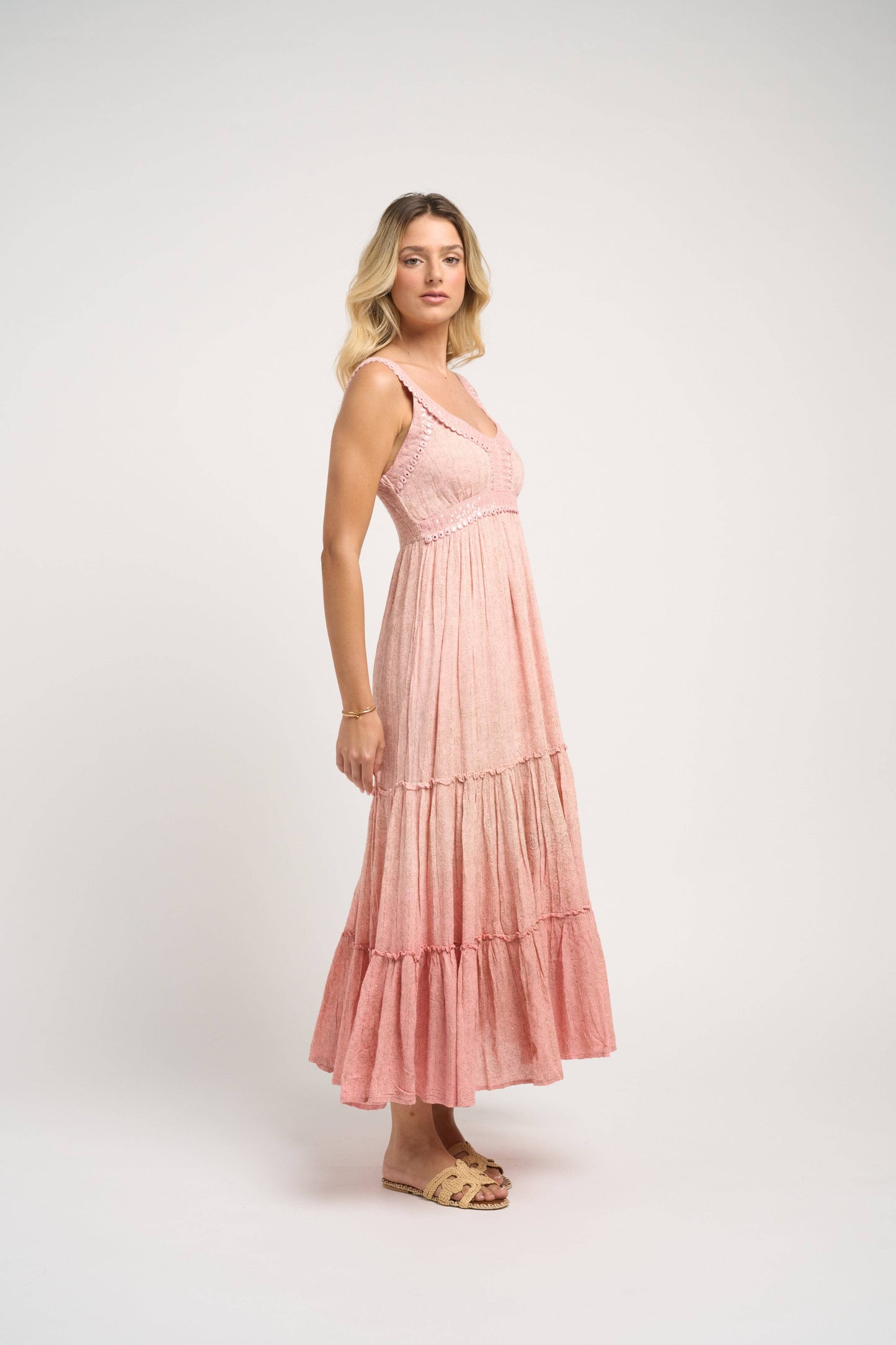 Vestido Lotus Rosa