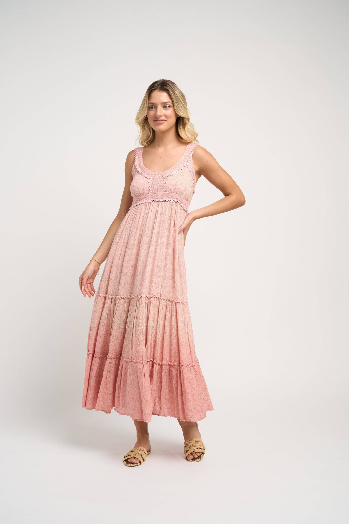 Vestido Lotus Rosa