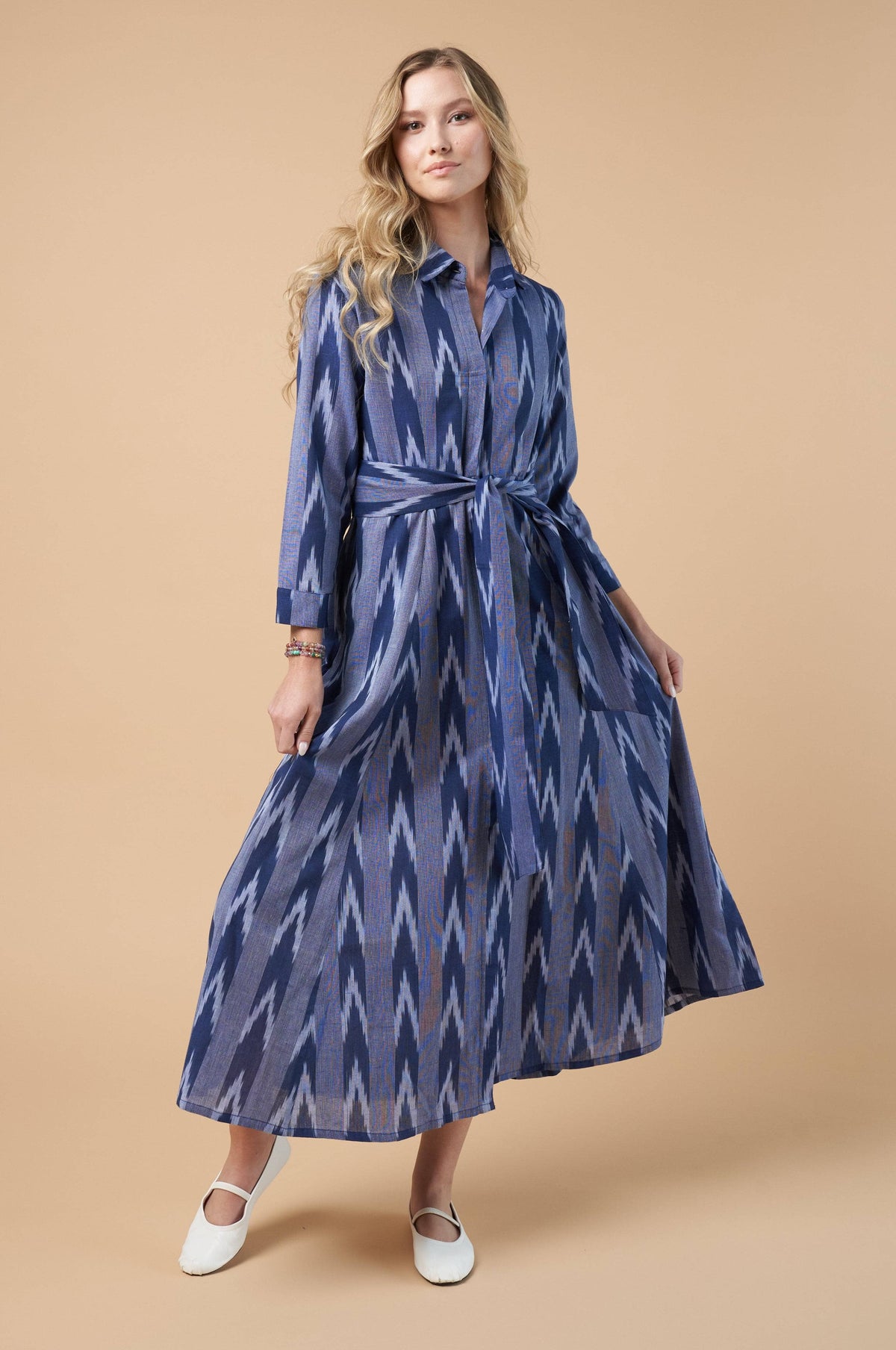 Vestido Luciana Ikat
