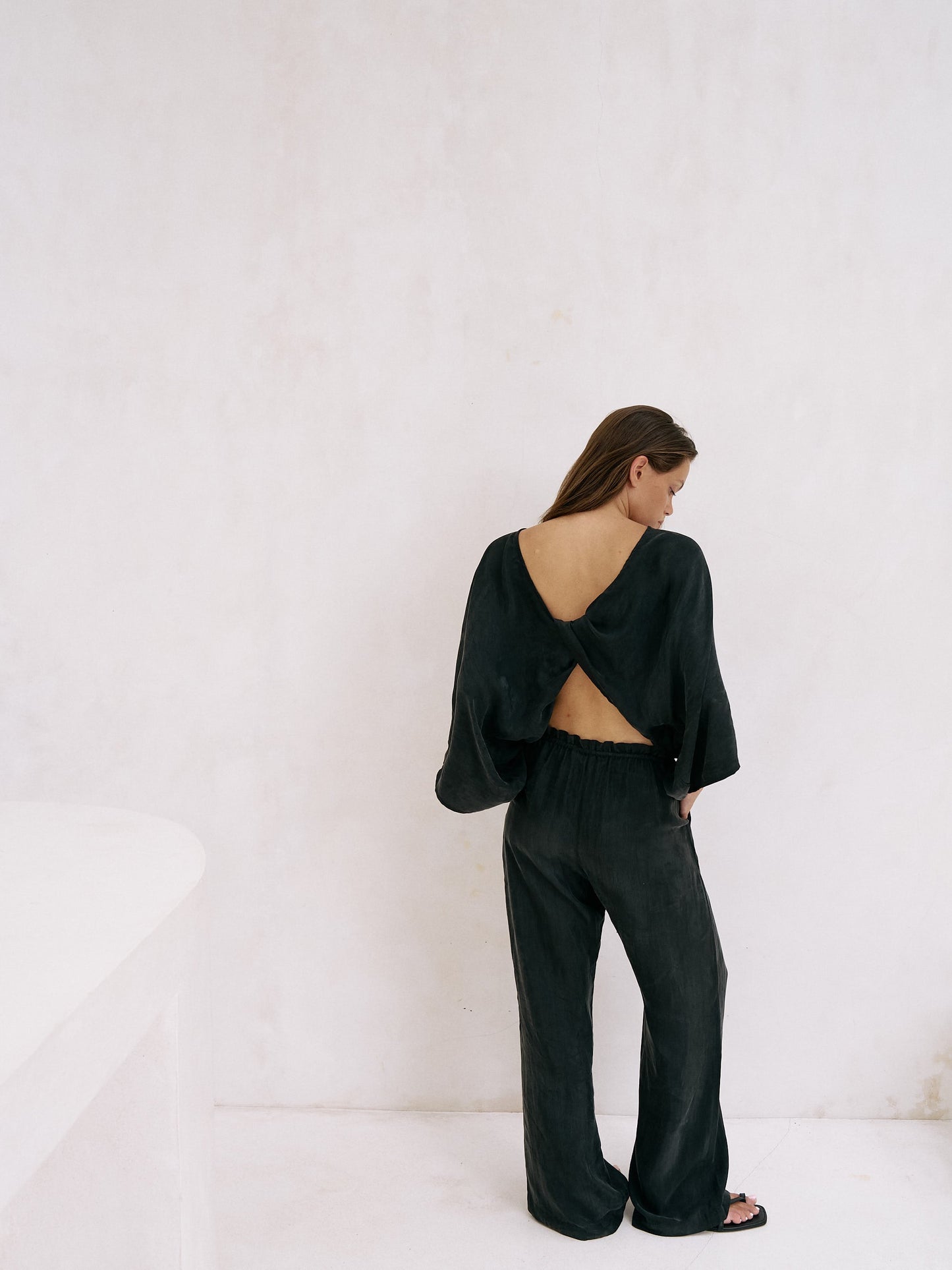 Top Lucid Knot - Negro