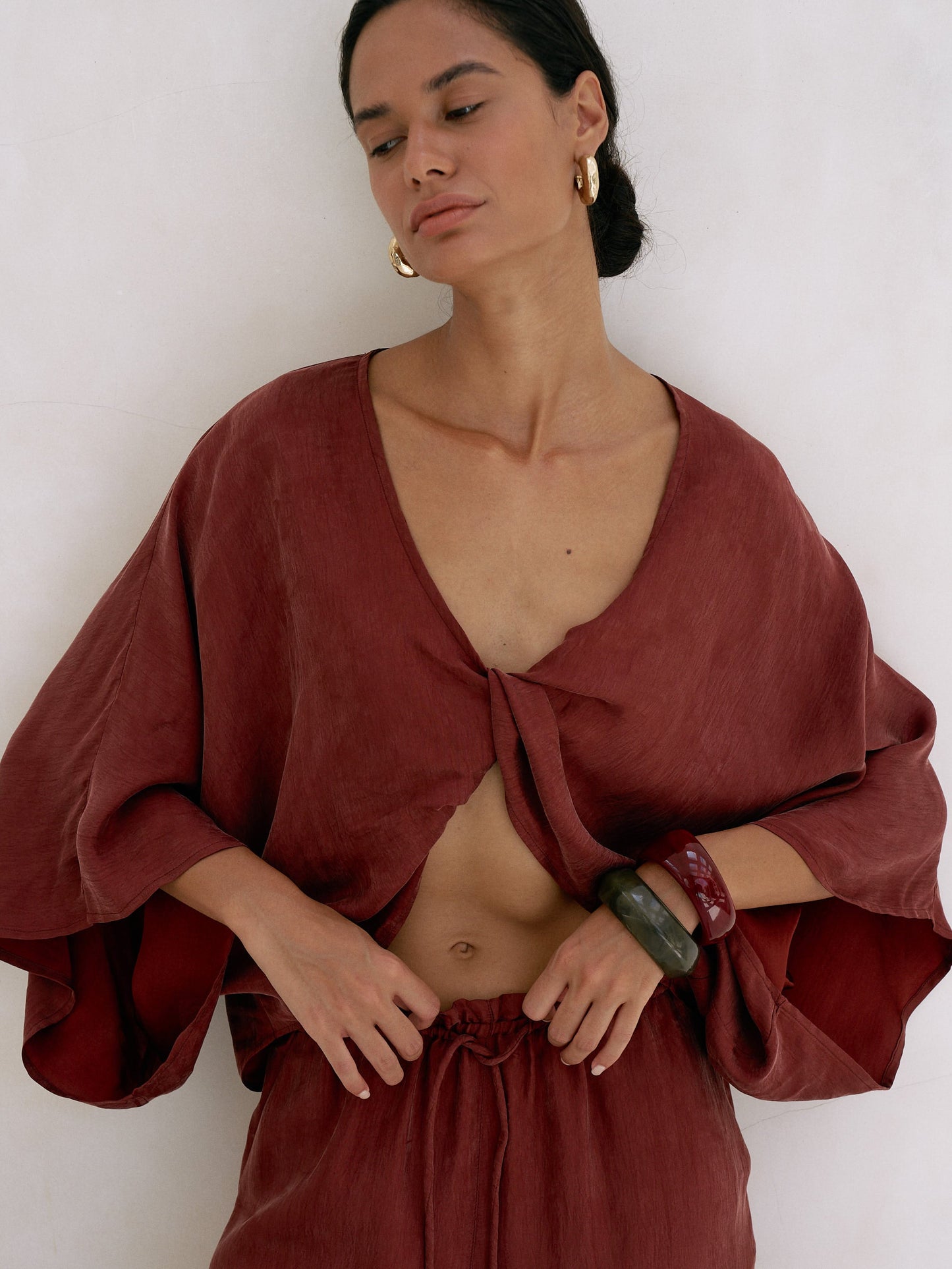 Top Lucid Knot - Borgoña