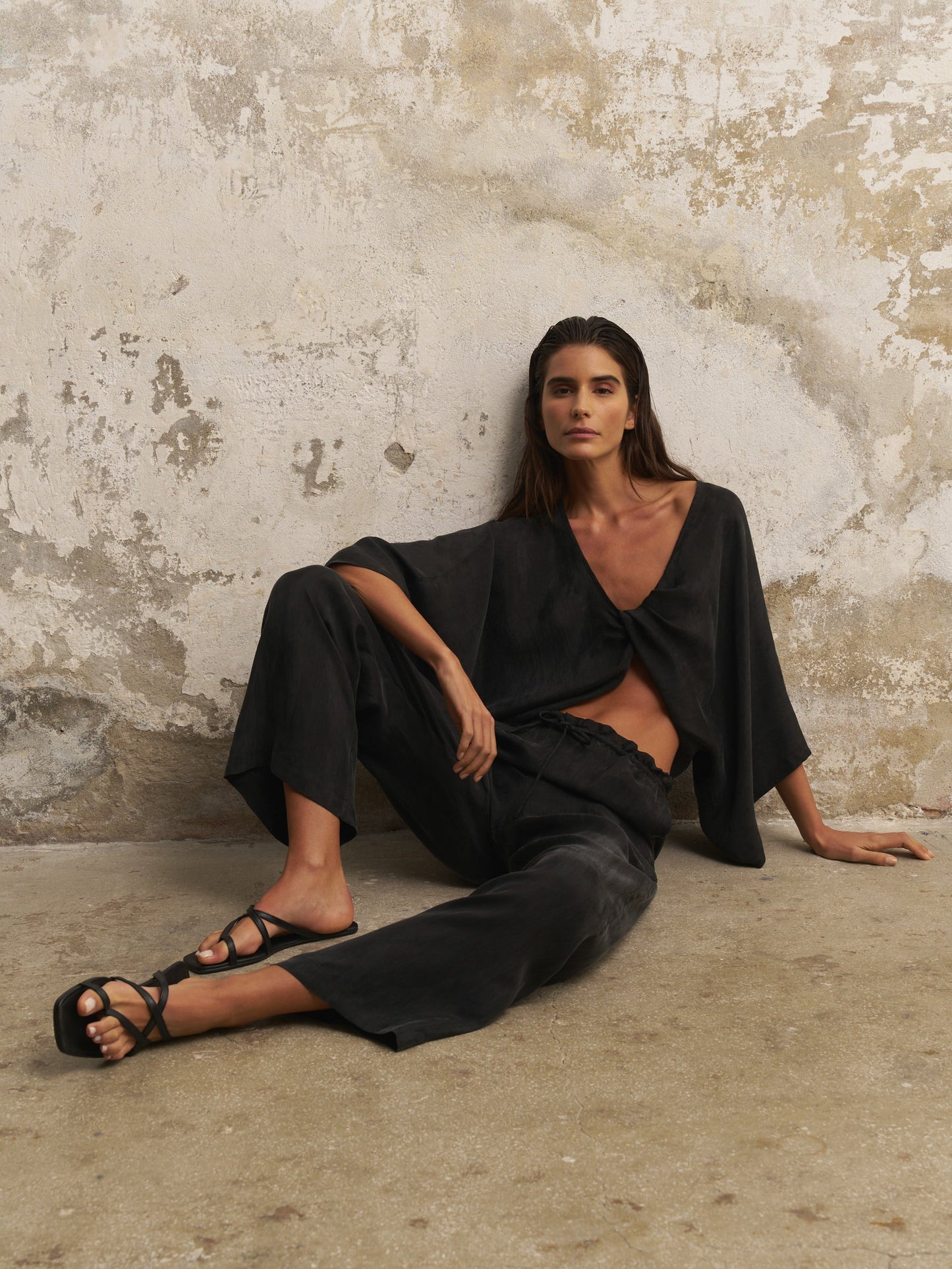 Top Lucid Knot - Negro