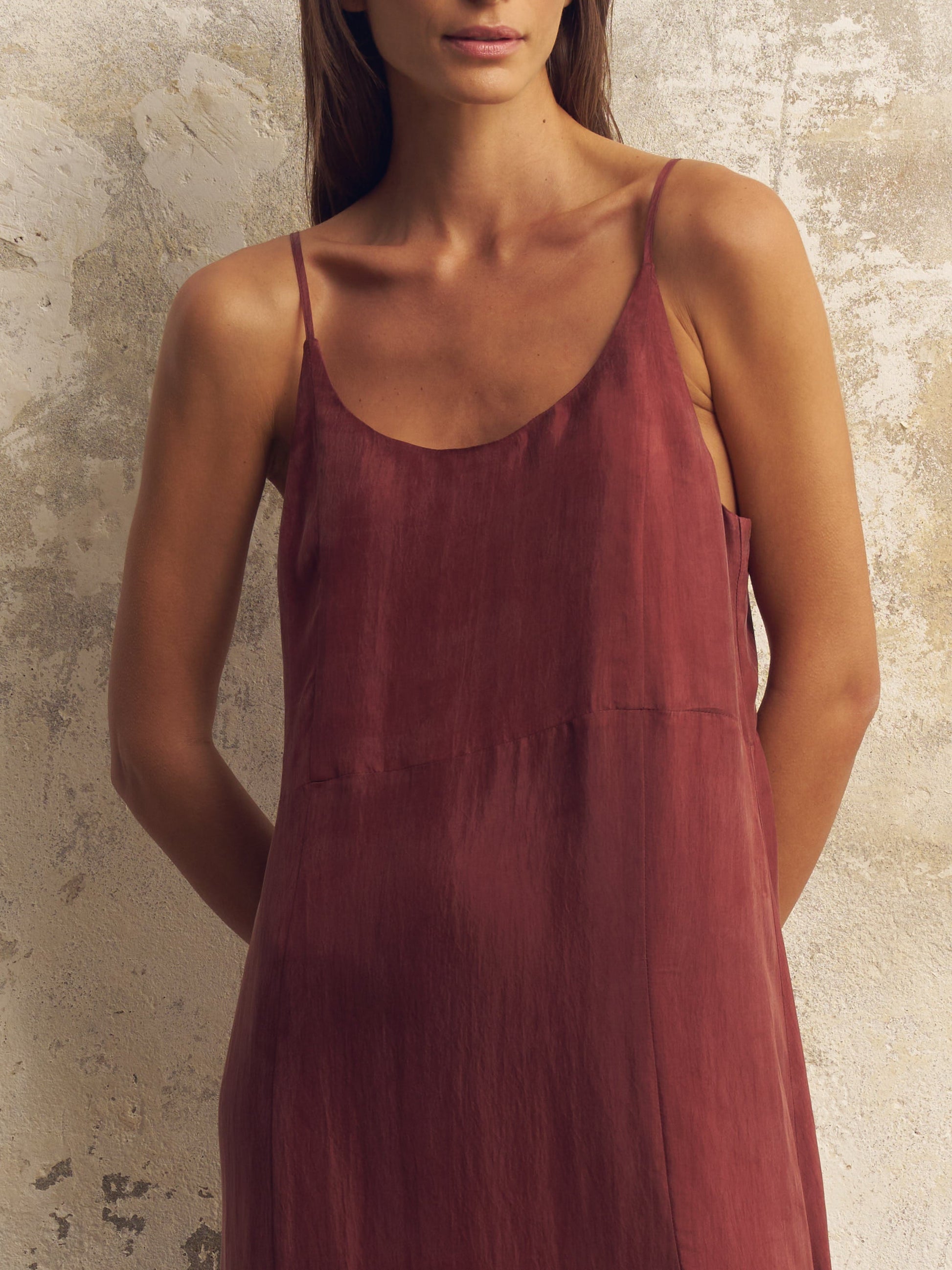Lucid Midnight Maxi Dress - Burgundy - Burgundy / M-L Lucid Midnight Maxi Dress - Burgundy - Burgundy / M-L