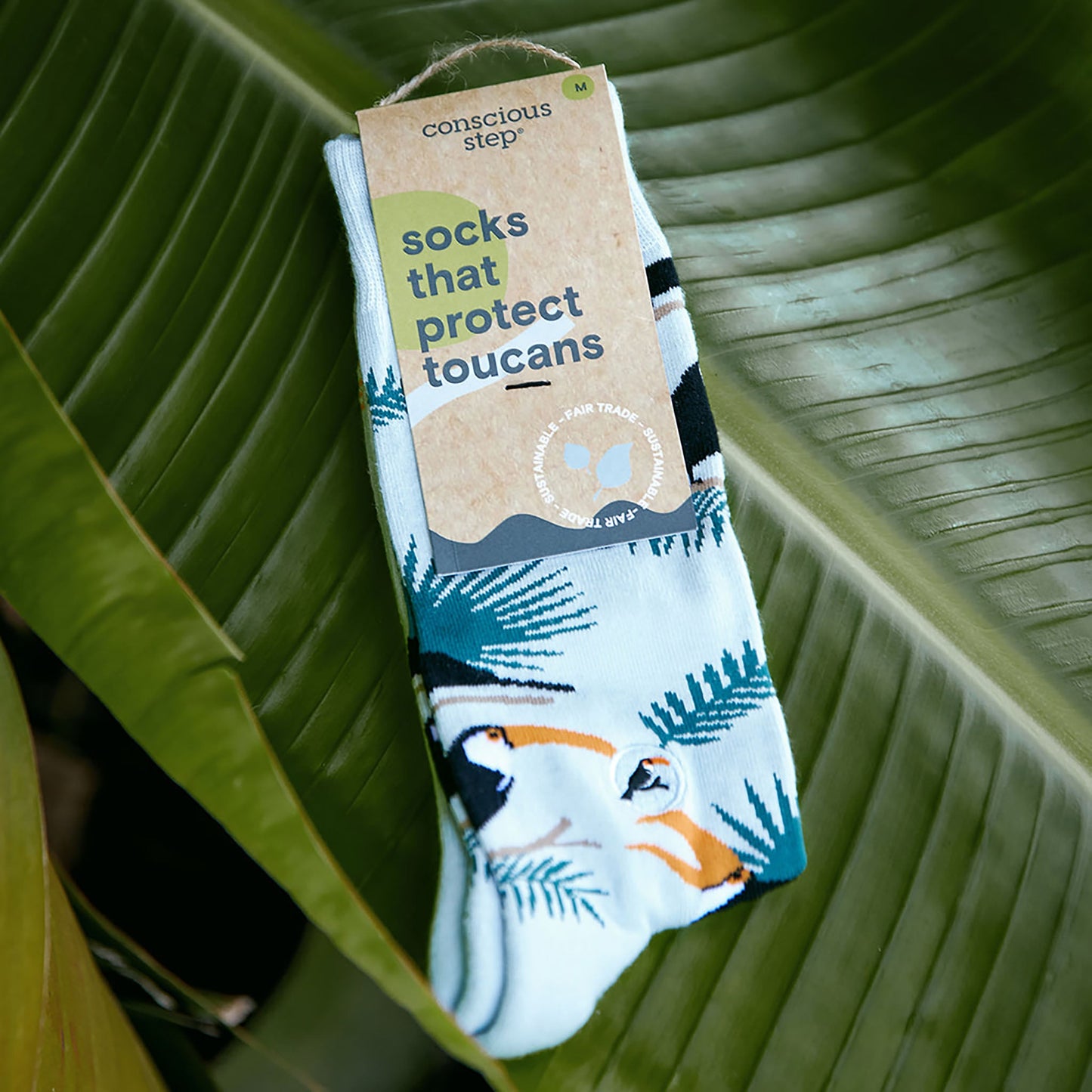 Calcetines que protegen a los tucanes