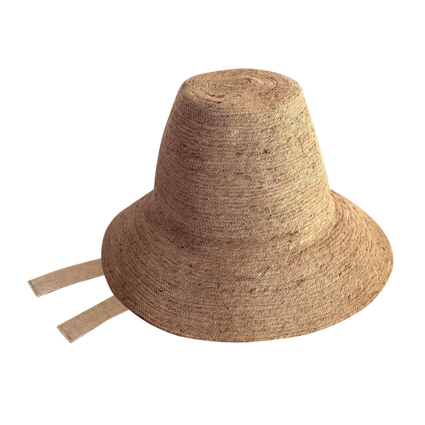 El sombrero de paja de yute Meg en beige