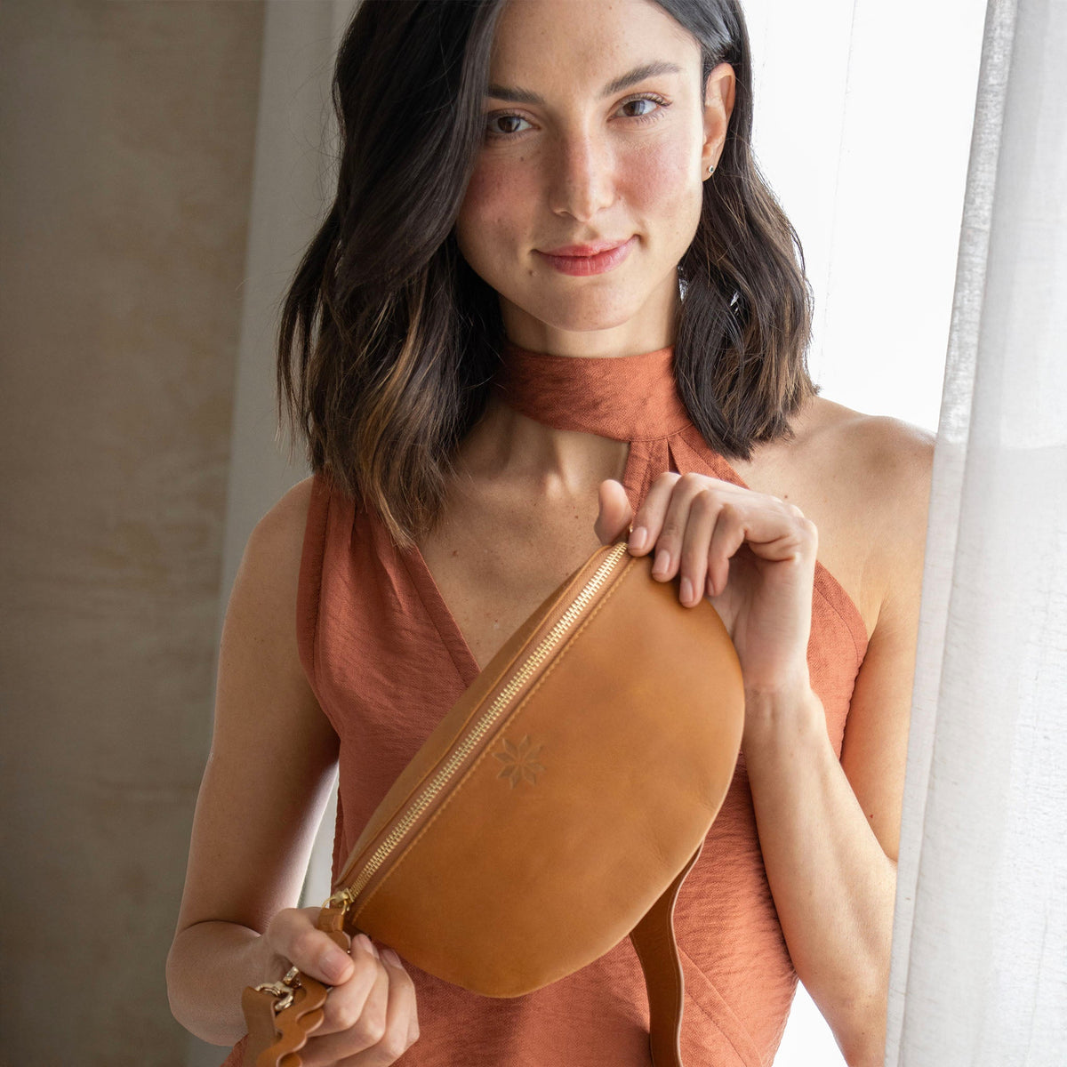 Caramel Crossbody