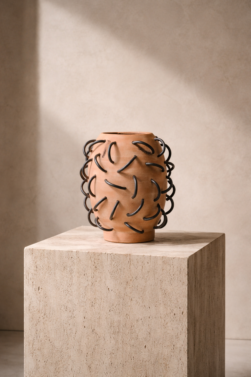 Jarrón Nada Terracota de Diego Olivero Studio