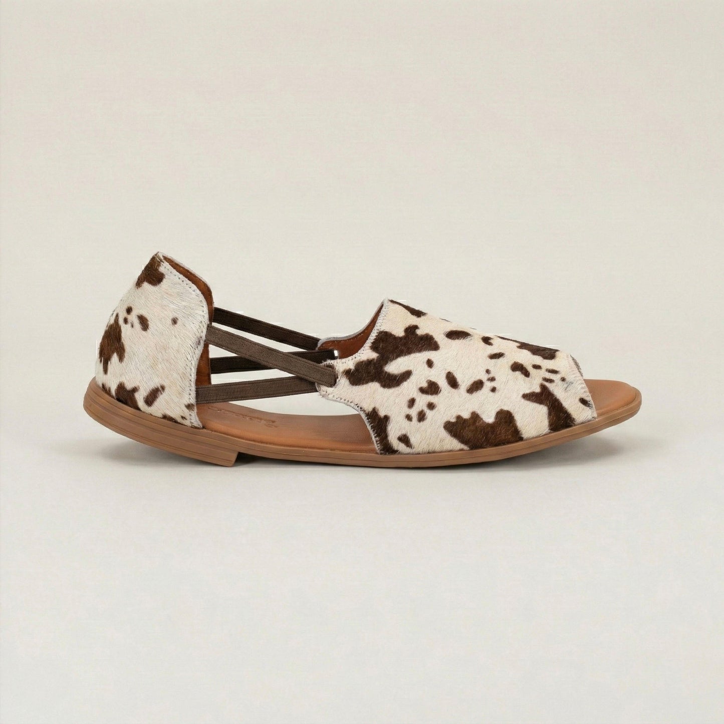 Spotted Luxe Peep Toes