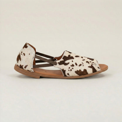 Spotted Luxe Peep Toes