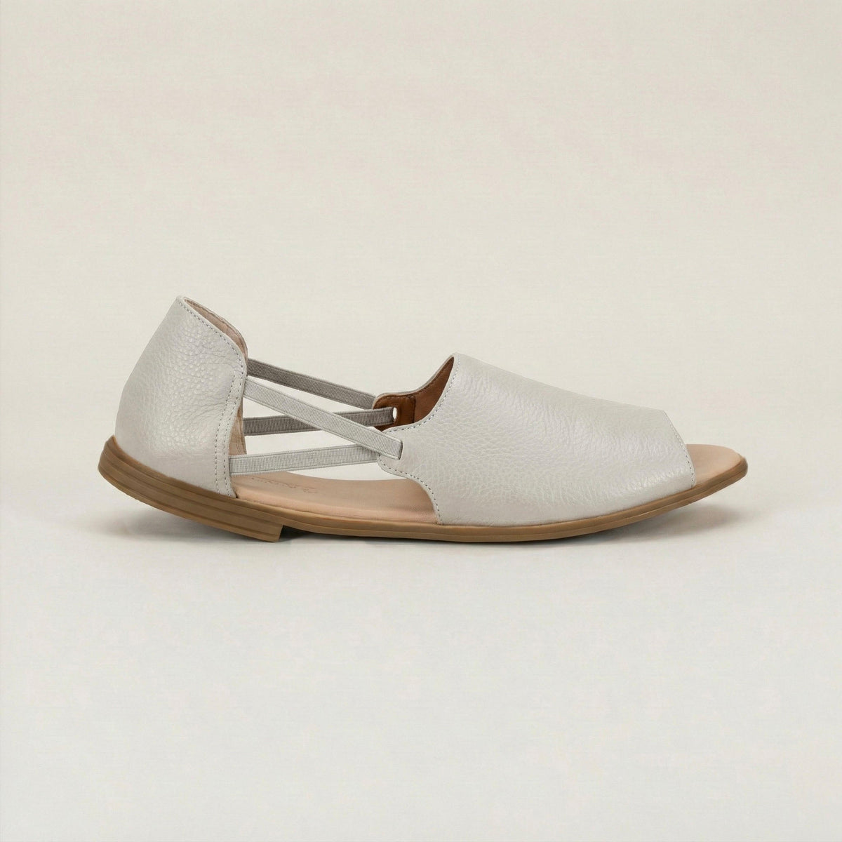 Dove Gray Peep Toes