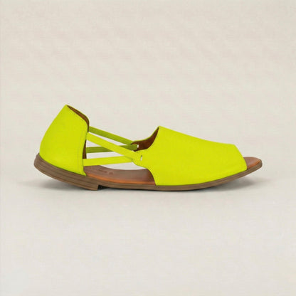 Fluo Green Peep Toes