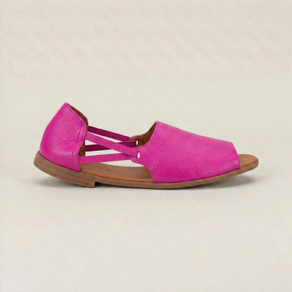 Royal Fuchsia Peep Toes