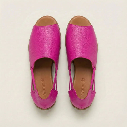 Royal Fuchsia Peep Toes