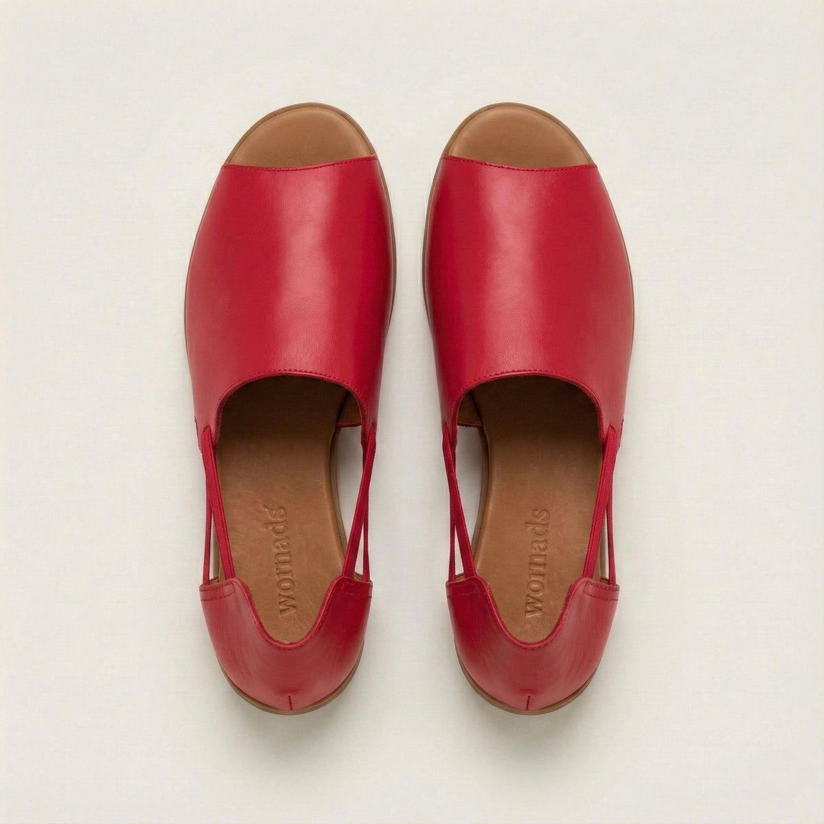 Imperial Red Peep Toes