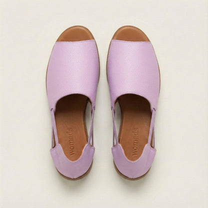 Lilac Dream Peep Toes