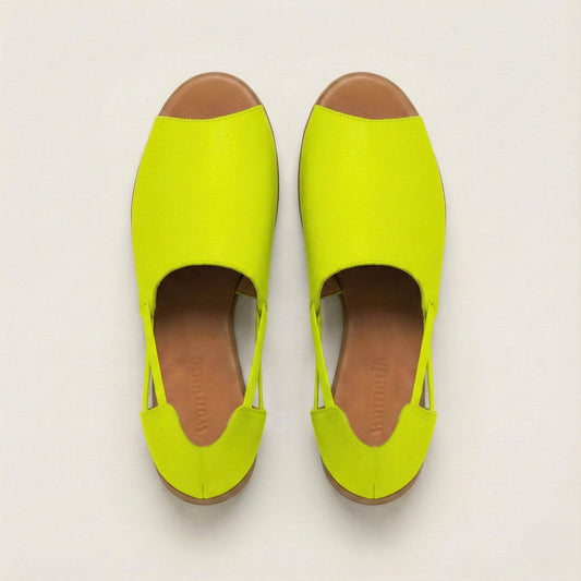 Fluo Green Peep Toes