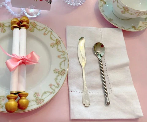 Servilletas con dobladillo - Servilletas de mesa - Servilletas de tela de algodón