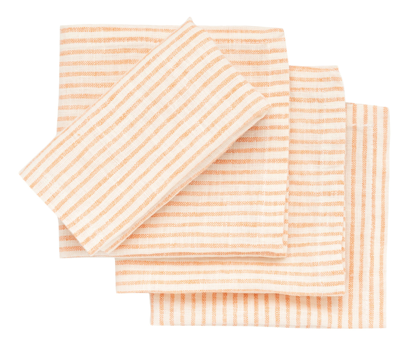 Orange Linen Napkins