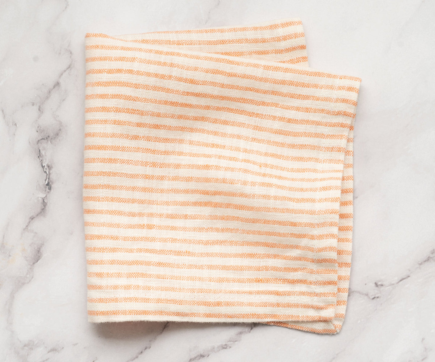 Orange Linen Napkins