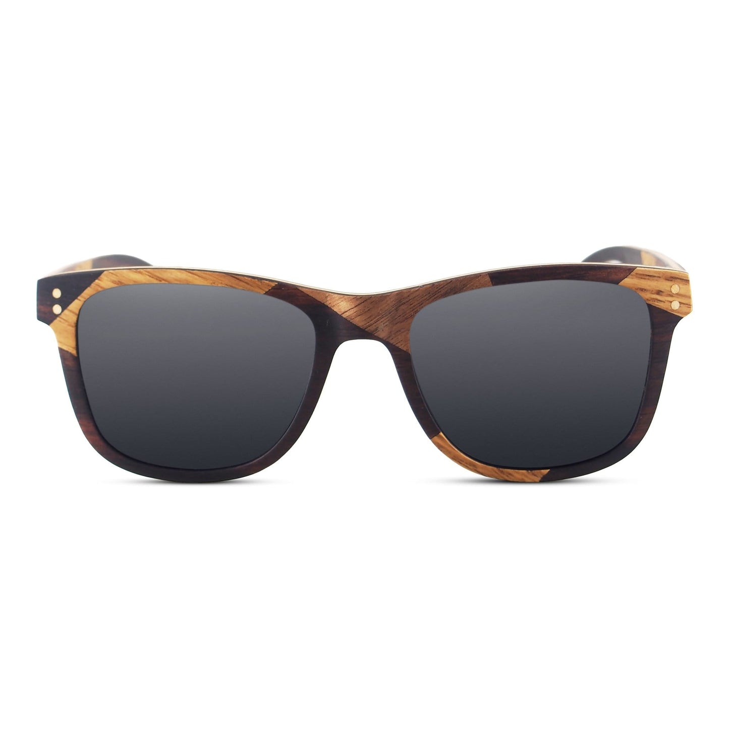 Terra Wayfinder |  Ebony & Zebrawood Sunglasses