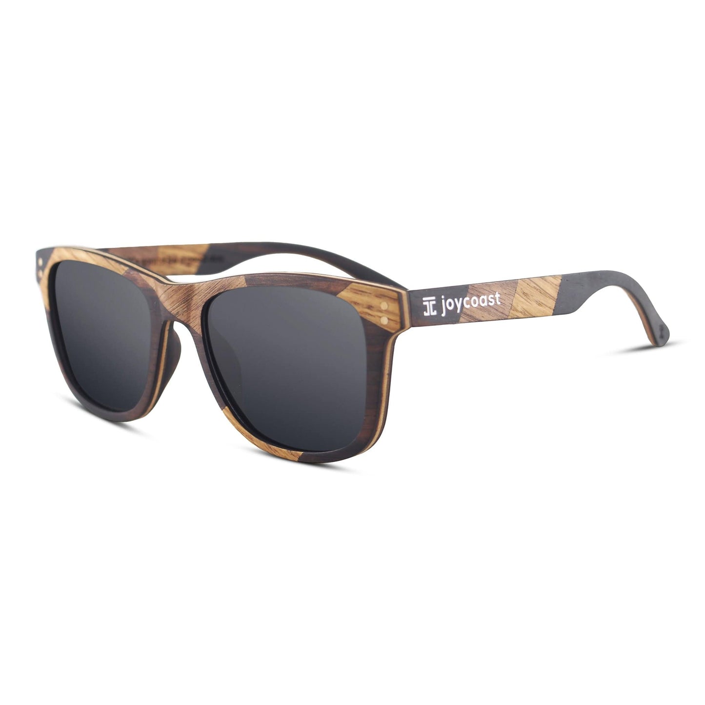 Terra Wayfinder |  Ebony & Zebrawood Sunglasses
