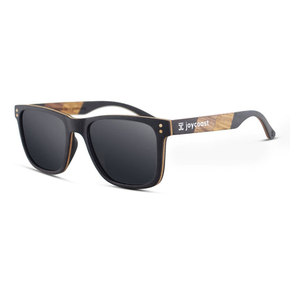 Terra Wayfinder |  Ebony & Zebrawood Sunglasses