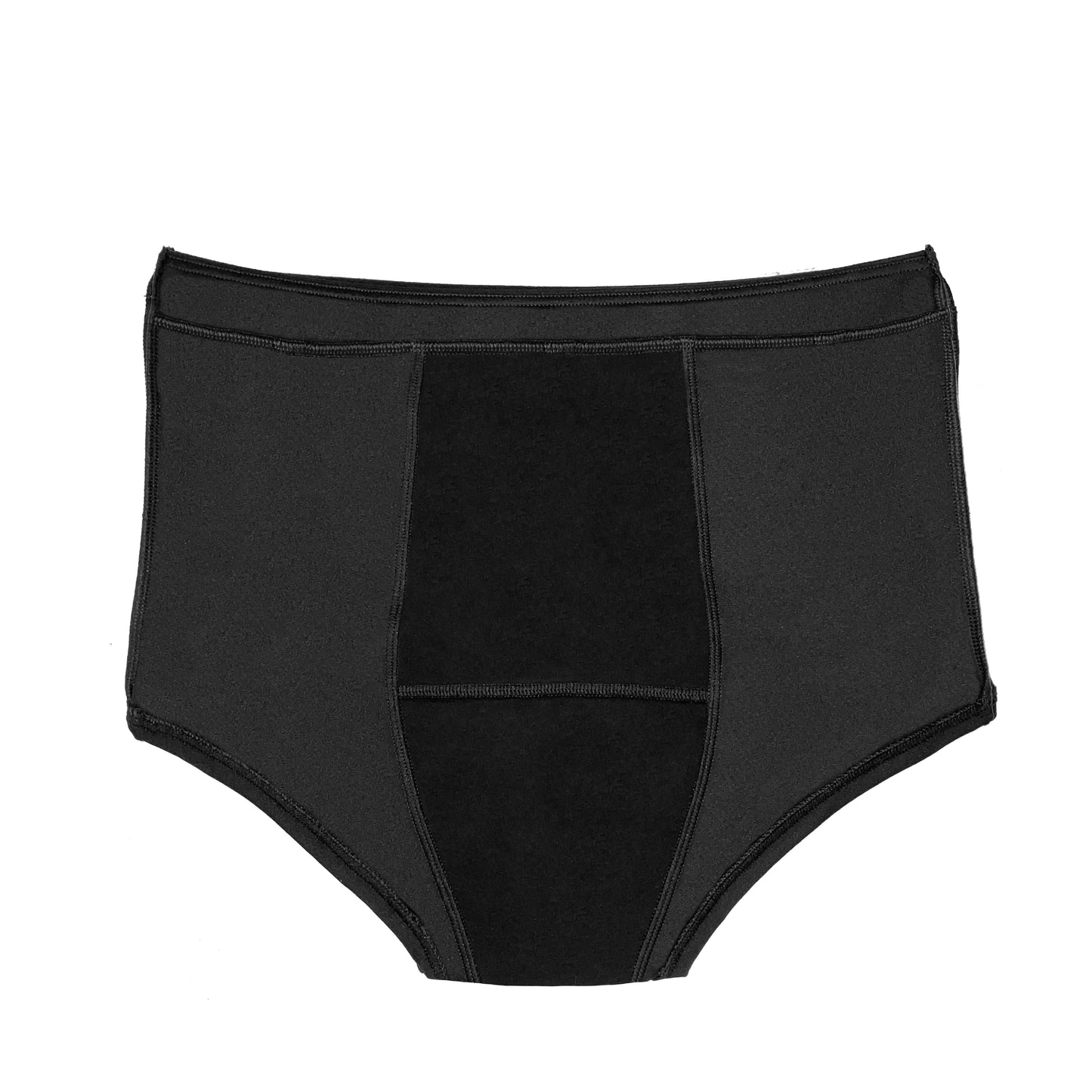 La braga Boyshort. en microfibra para flujos medios.
