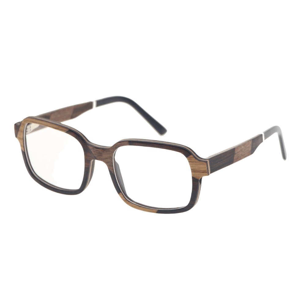 Pecos - Gafas de madera con filtro de luz azul